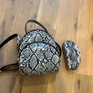 Urban expressions, backpack, snakeskin